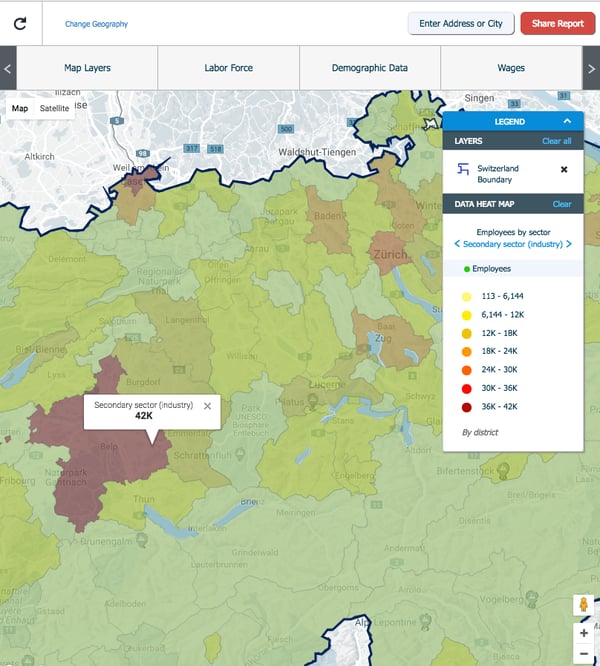 Switzerland 1st country to launch suite of nationwide GIS Planning data